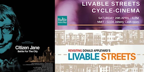 "Livable Street" Cycle-powered Cinema primary image