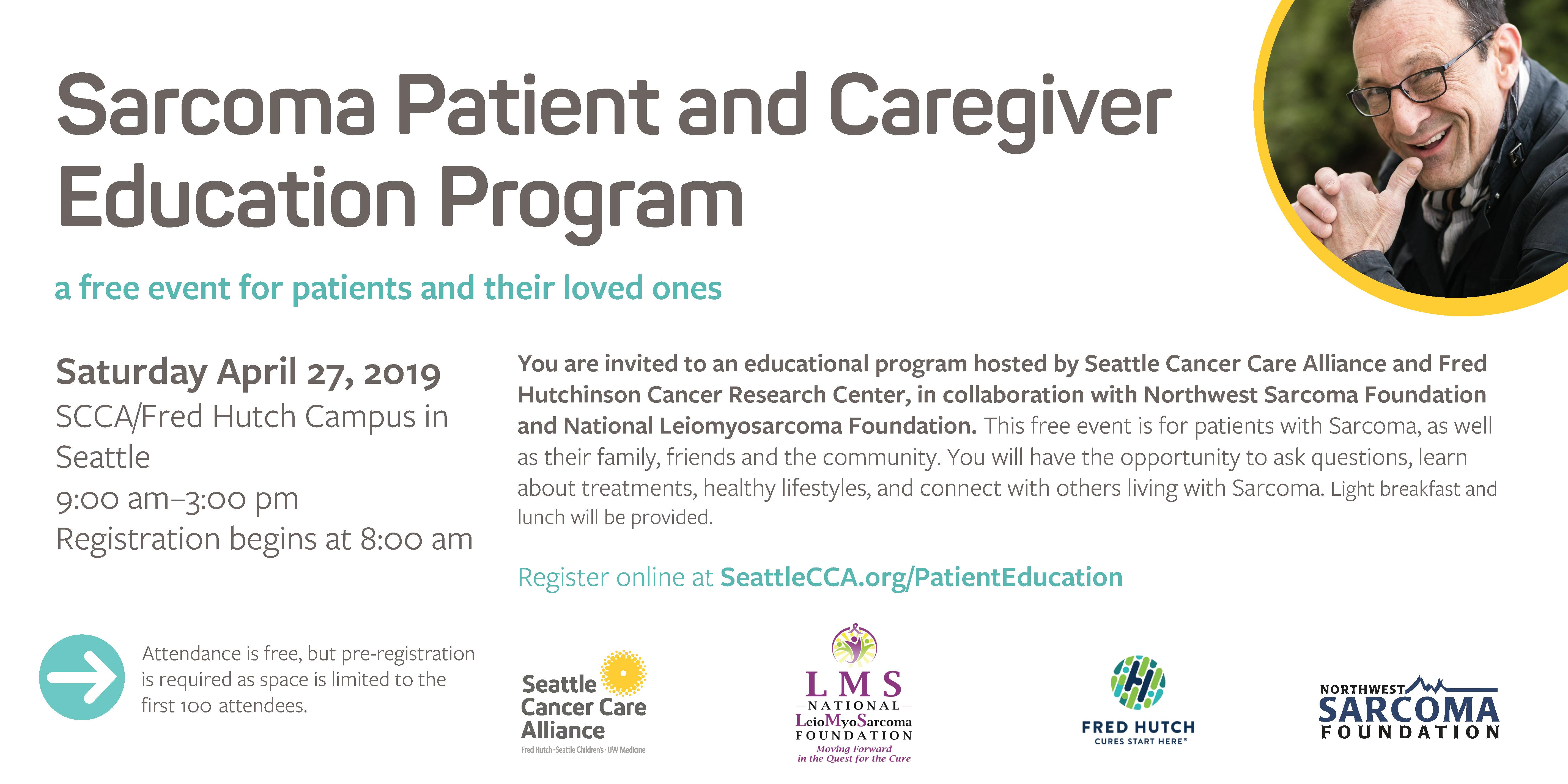 Sarcoma Patient and Caregiver Education Program for patients and their loved ones