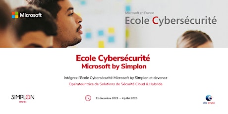 Image principale de Rejoignez les métiers de la cybersécurité avec l'Ecole Cyber Microsoft