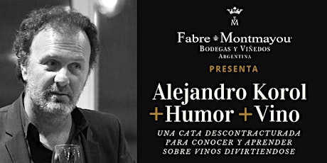Imagen principal de Alejandro Korol: +Humor+Vino