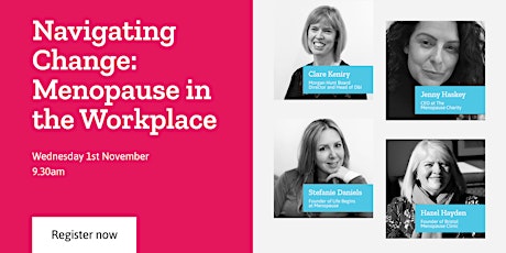 Navigating Change: Menopause in the Workplace primary image