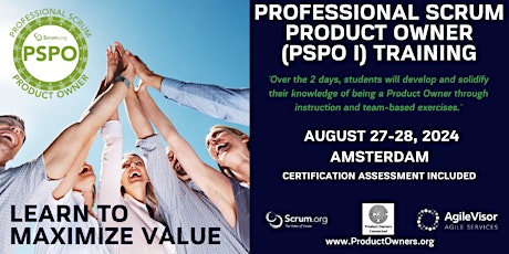 Certified Training | Professional Scrum Product Owner (PSPO)