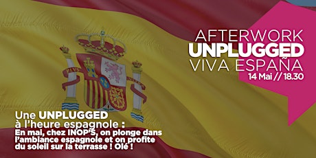 Image principale de Apéro-afterwork UNPLUGGED 14 mai - Viva España