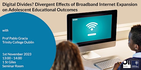 Hauptbild für Divergent Effects of Broadband Internet Expansion on Educational Outcomes