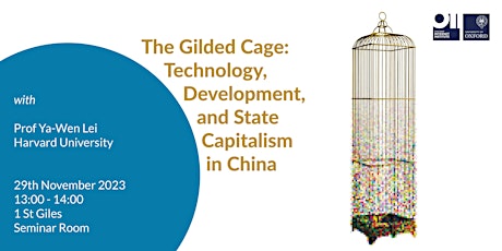 The Gilded Cage: Technology, Development, and State Capitalism in China primary image