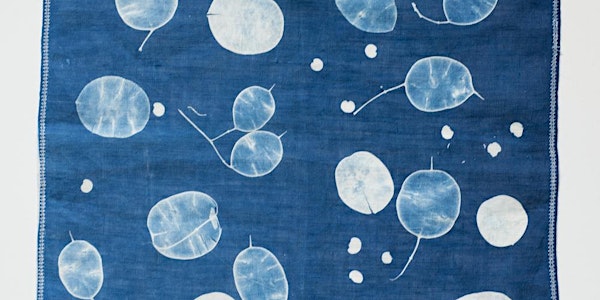 Cyanotype on fabric and paper with Kit Martin