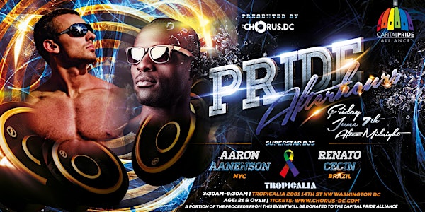 PRIDE AFTERHOURS | DJs AARON AANENSON(NYC) & RENATO CECIN(BRAZIL)