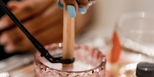 Immagine principale di Wax, Wicks and Wine - Candle Making + Wine Tasting Workshop 