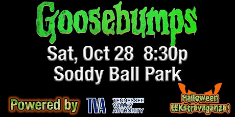 Image principale de SDCL Halloween EEKstravaganza! Goosebumps Movie in the Park