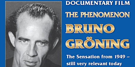 Documentary film: The phenomenon Bruno Groening - His words banish illness.  primärbild
