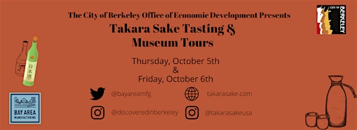 Collection image for 2023 Takara Sake Tasting and Museum Tours