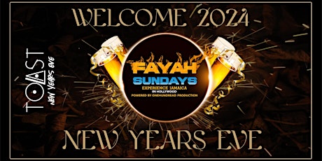 FAYAH SUNDAY “NYE” WELCOME 2024!  primärbild