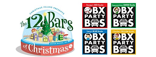 Collection image for OBX Party Bus VIP tour of the 12 Bars of Christmas