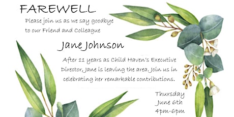 Jane Johnson Farewell  primary image