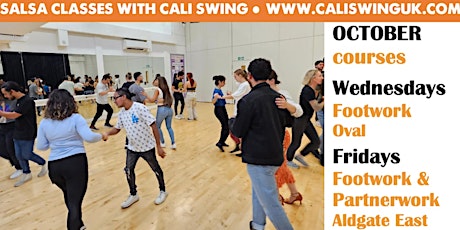 October Salsa Courses with Cali Swing primary image
