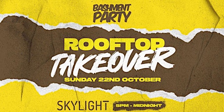 Bashment Party Rooftop Takeover primary image