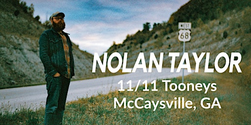 Hauptbild für NOLAN TAYLOR at Tooneys (Full Band Concert)