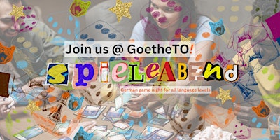 Imagem principal do evento GoetheTO Spieleabend