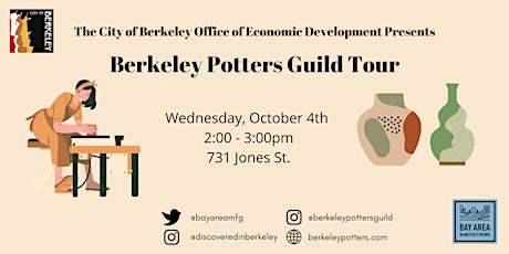Hauptbild für Berkeley Potters Guild Tour