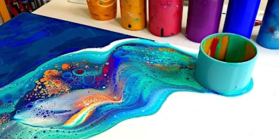 Imagem principal de Fluid Art, Paint Pour