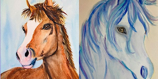Primaire afbeelding van Painting Horses in Watercolors with Phyllis Gubins