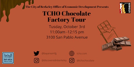 TCHO Chocolate Factory Tour primary image