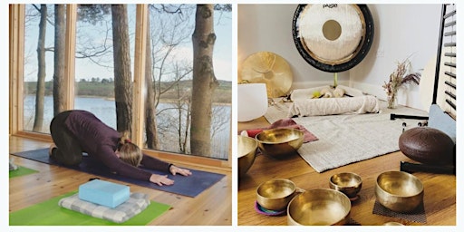Immagine principale di Yoga and Sound: Spring edition. Flowing yoga, breathing & sound bathing-€30 