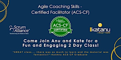 Agile Coaching Skills – Certified Facilitator (ACS-CF)