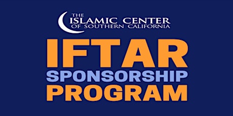Iftar Sponsorship 2019 primary image
