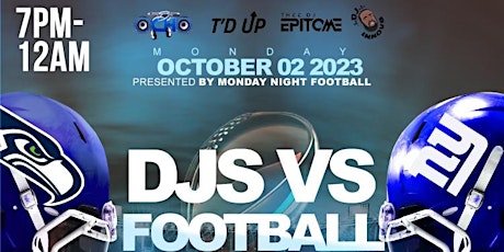 Monbday Night Football : DJ vs Football! primary image