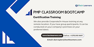 PMP Classroom Certification Training Bootcamp in Battle Creek, MI primary image