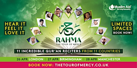(MANCHESTER) RAHMA: THE TOUR OF MERCY primary image