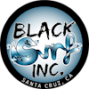 Black Surf Santa Cruz's Logo