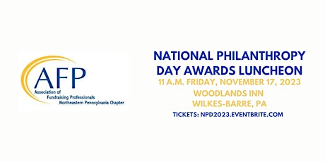 Primaire afbeelding van National Philanthropy Day Awards Luncheon 2023