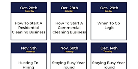 Start A " COMMERCIAL " Cleaning Business primary image
