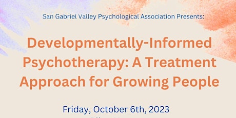 Image principale de Developmentally-Informed Psychotherapy:  A Treatment Approach for Growing P