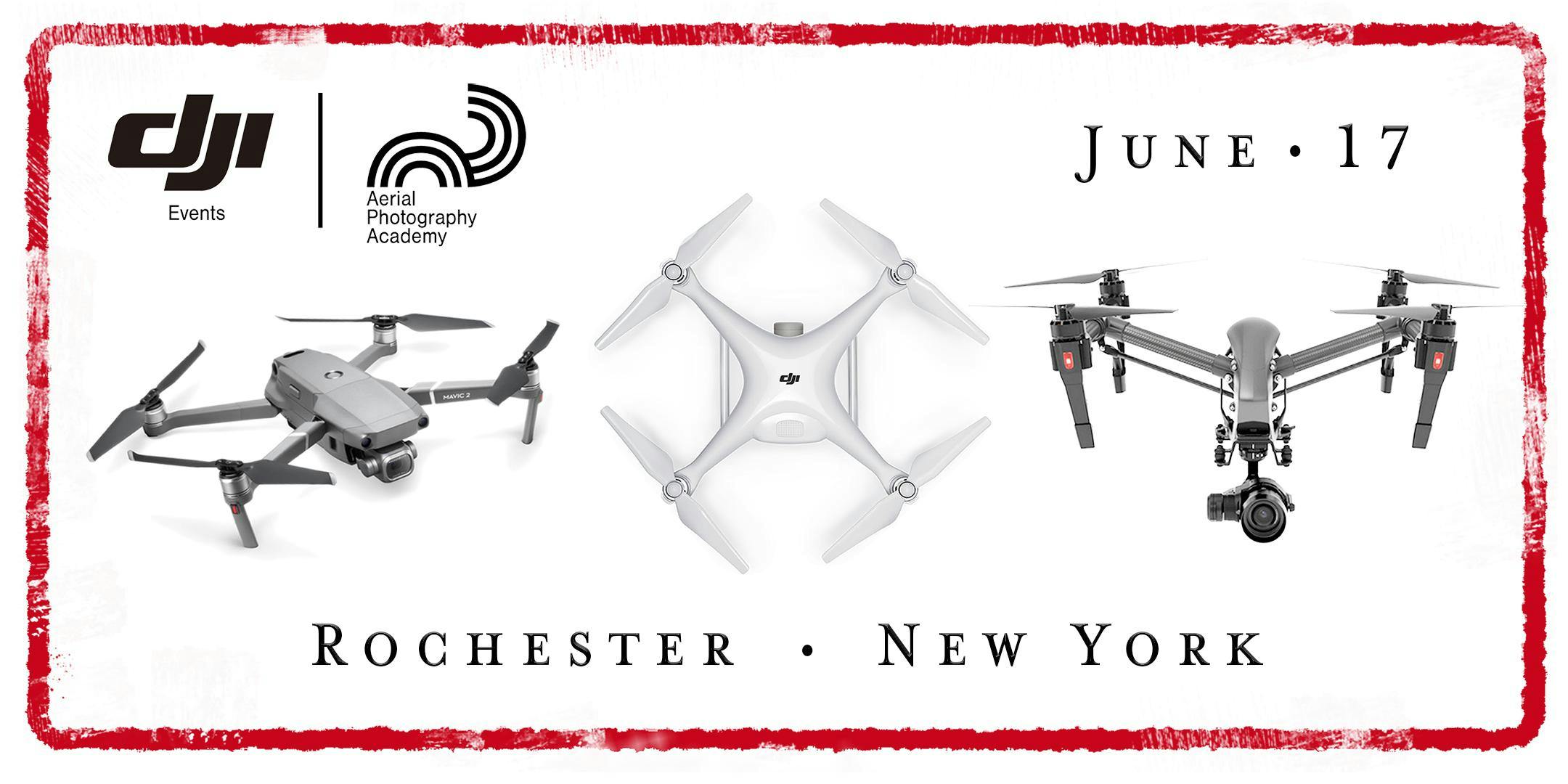 DJI Drone Photo Academy – Rochester, New York