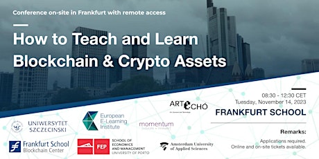 Primaire afbeelding van How to Teach and Learn Blockchain Technology & Crypto Assets