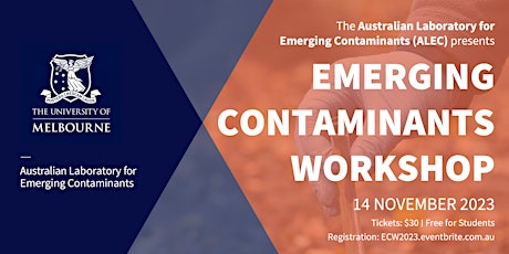 Hauptbild für Emerging Contaminants Workshop 2023