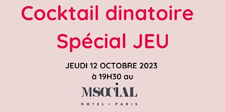 Imagem principal do evento Cocktail dinatoire Les Lumidacieuses  Spécial JEU - Culture Féministe