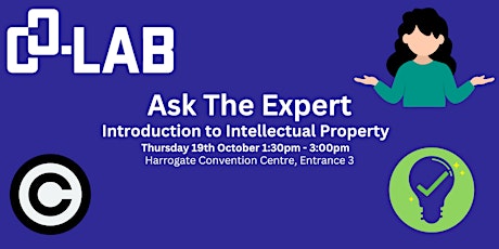 Ask the Expert - Introduction to Intellectual Property primary image