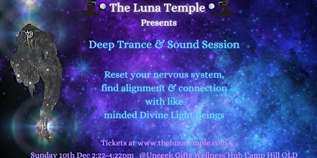 Deep trance & sound session. Reset your nervous system raise your vibration  primärbild