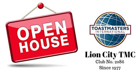 Primaire afbeelding van Lion City Toastmasters Club - Open House Chapter Meeting 2024