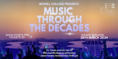 CANCELLED: Music Through the Decades primary image