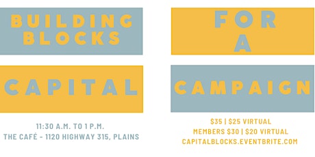 Building Blocks for A Capital Campaign primary image