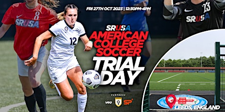 SRUSA Women's Soccer U.S. College Soccer Trial - (Leeds, England) primary image