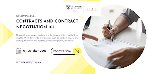 Contracts and contract negotiation 101 primary image