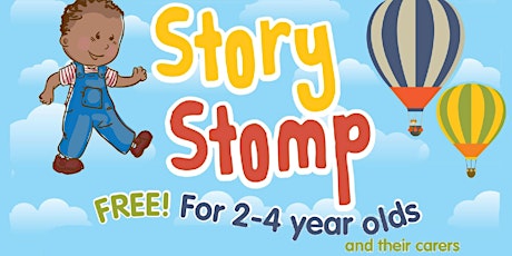 Story Stomp at Bedworth Library. Drop-In, No Need to Book.