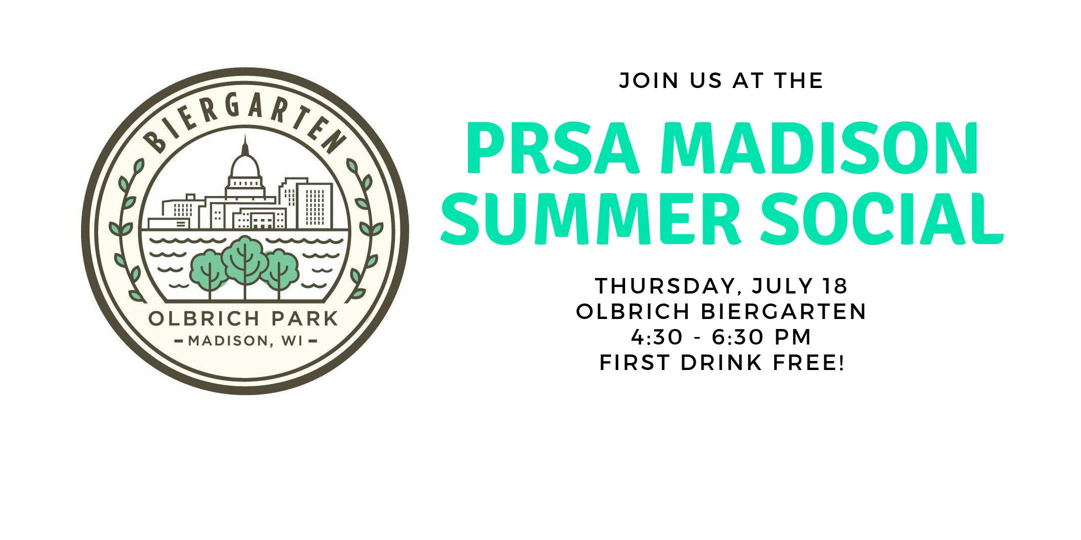 PRSA Madison Summer Social