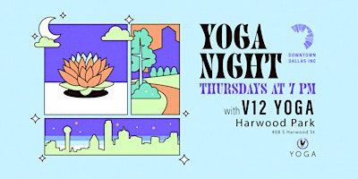 Hauptbild für Downtown Yoga Nights with V12